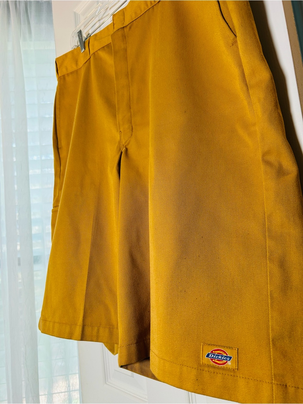 Dickies Men’s/Gender- Neutral Golden Yellow Work Hybrid Shorts - Picture 3 of 4